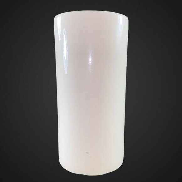 Vintage Haeger USA Christmas Poinsettia Flower 6”T 4”W Cylinder Vase - Picture 7 of 8